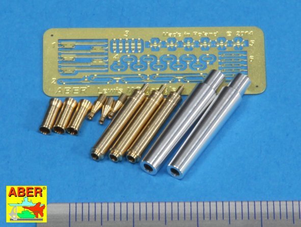 Canons Aber 35L-155 pour char britannique Mark IV de la Première Guerre mondiale – Mâle (1/35) – image 2