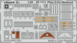 Eduard FE1171 Pfalz D.IIIa Week-end EDUARD 1/48