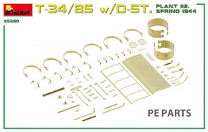 Miniart 35290 T-34/85 avec D-5T. Usine 112. Printemps 1944. Maquette intérieure 1/35 – immagine 10