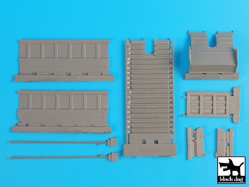 Kit de conversion pour camion-benne Black Dog T35175 M1070 Het, échelle 1/35 – image 7