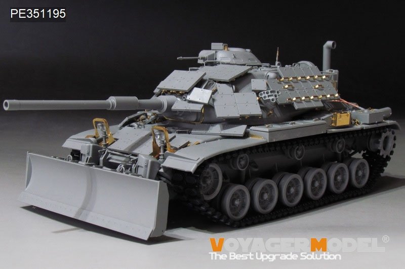 Kit de mise à niveau Voyager Model PE351195 pour char de combat principal américain moderne M60A1 (pour TAKOM 2142) à l&amp;#39;échelle 1/35 – immagine 3