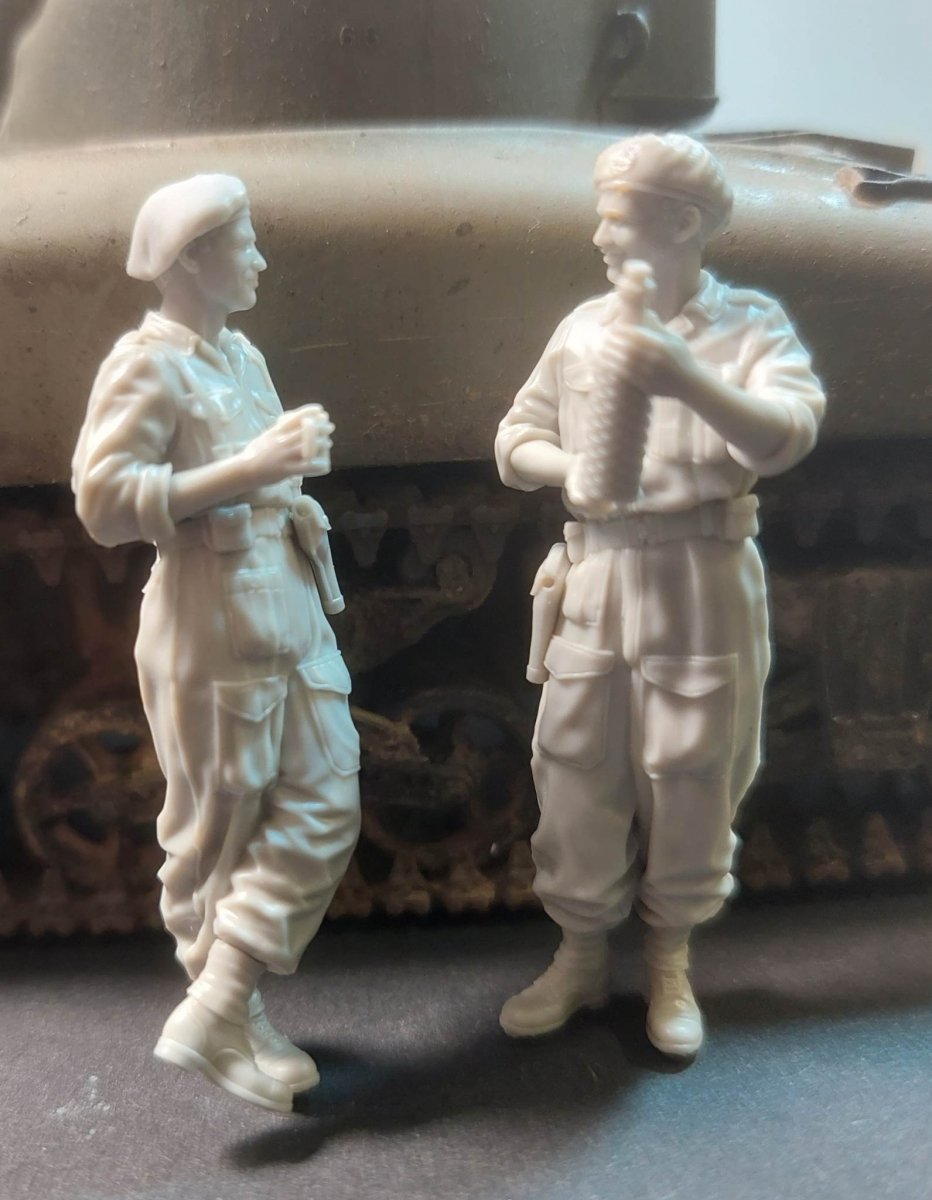 Panzer Art FI35-192 Tankistes britanniques en Normandie, set 1/35