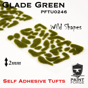 Touffes Paint Forge PFTU0246 : Vert clairière sauvage 2 mm