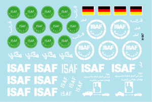 Star Decals 35-947 Marquages ​​génériques ISAF 1/35 – immagine 2