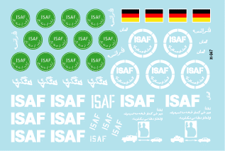 Star Decals 35-947 Marquages ​​génériques ISAF 1/35 – immagine 2
