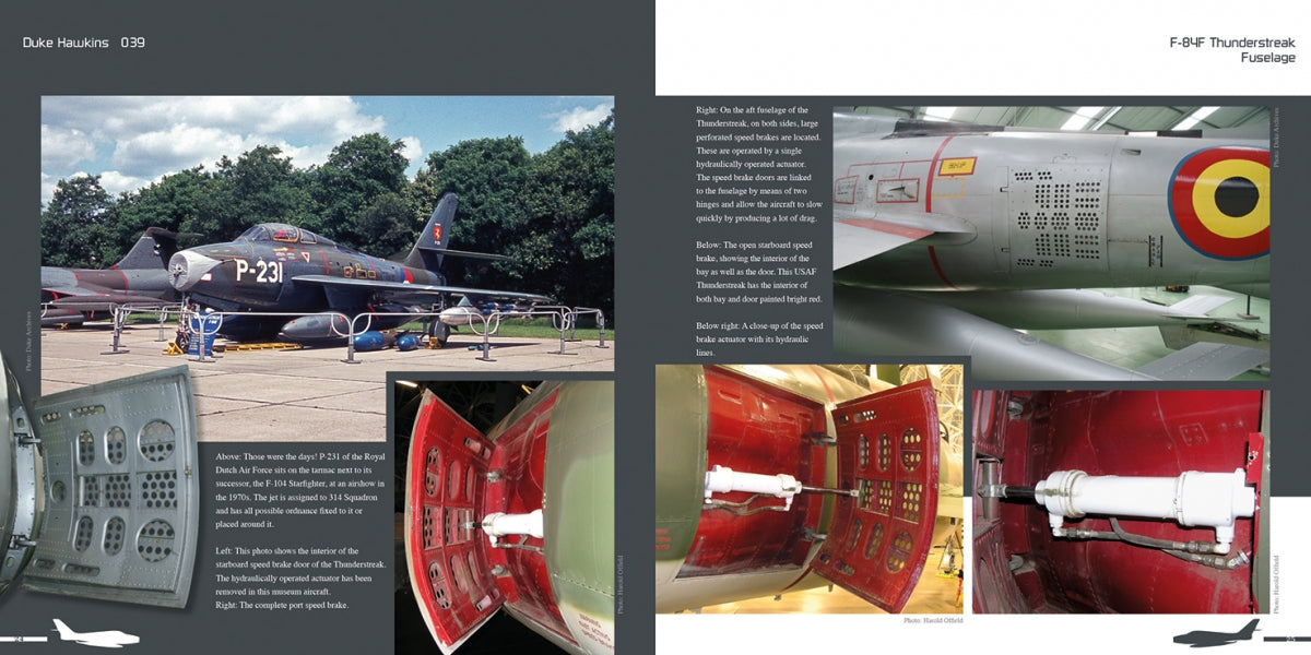 HMH Publications DH-039 Republic F-84 F Thunderstreak - Avion en détail 039 (Version anglaise) – image 3
