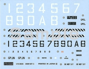 Fujimi 723457 Équipage du pont d&amp;#39;envol et tracteur du porte-avions 1/72 – image 3