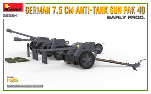 MiniArt 35394 Canon antichar allemand PAK 40 de 7,5 cm. Première version, échelle 1/35 – imagen 8