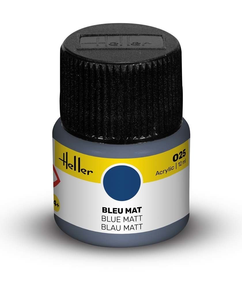 Heller 9025 025 Bleu - Mat 12ml