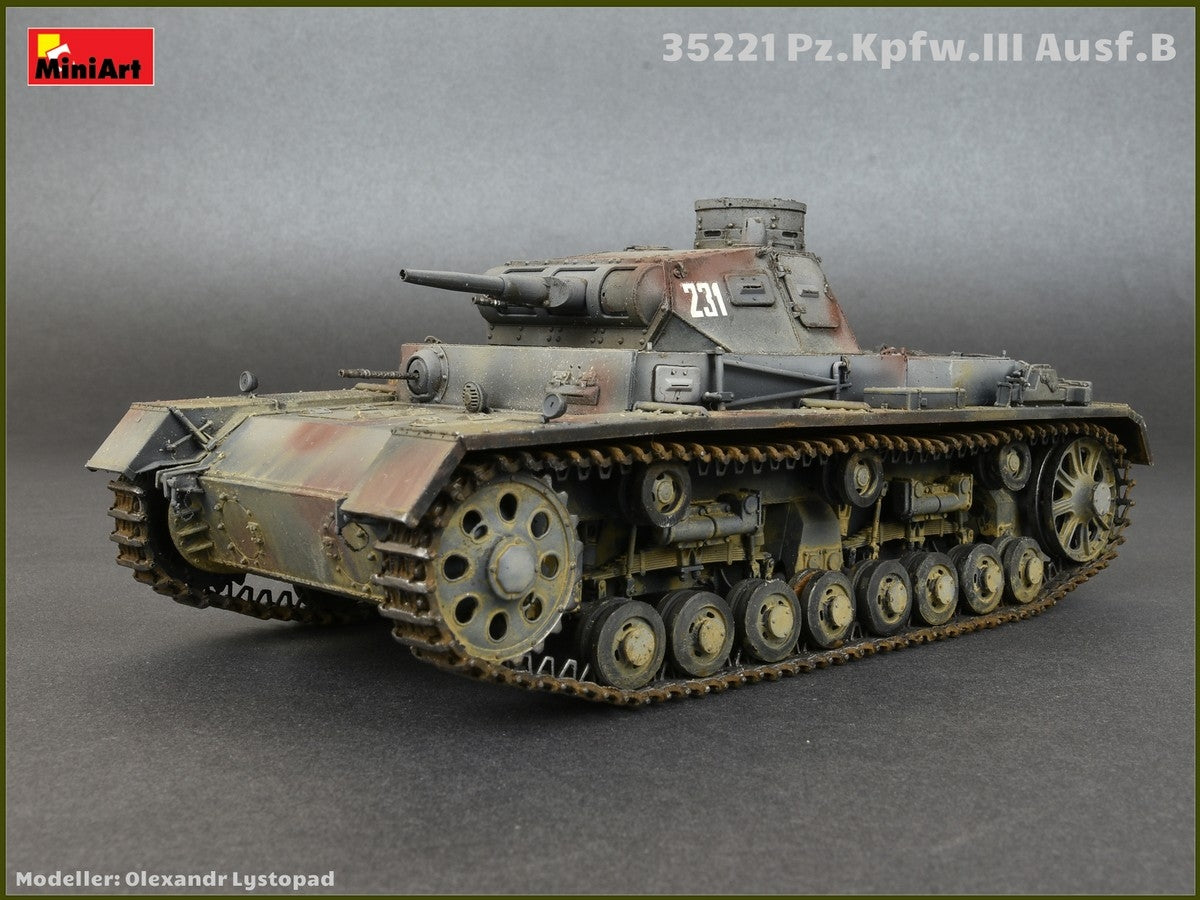 MiniArt 35221 Pz.Kpfw.III Ausf.B avec équipage 1/35 – image 11