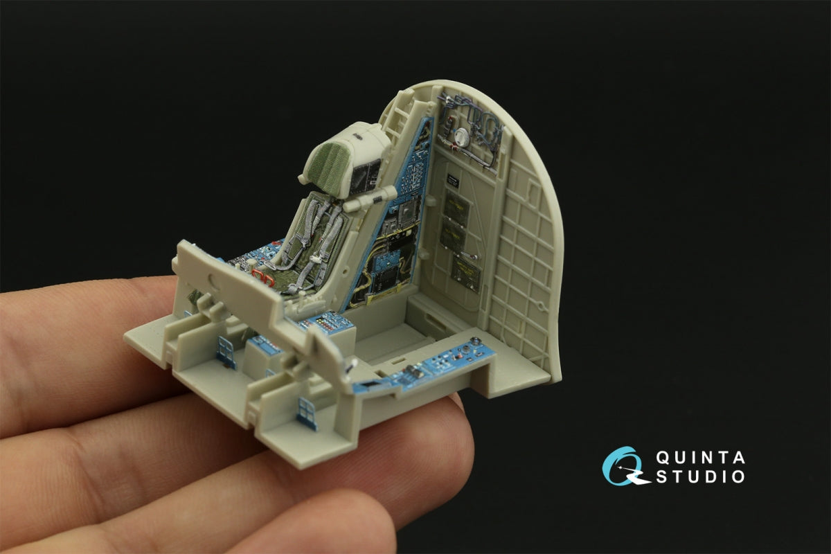 Intérieur coloré imprimé en 3D sur papier décalcomanie Quinta Studio QD48018 Su-34 (KittyHawk) 1/48 – image 9