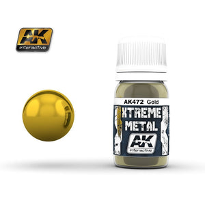 AK Interactive AK472 XTREME METAL GOLD 30 ml