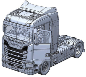 Italeri 3961 Scania S770 4x2 Toit normal - ÉDITION LIMITÉE 1/24 – immagine 5