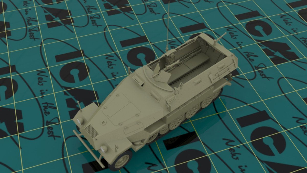ICM 35103 Sd.Kfz.251/1 Ausf.A with German Infantry 1/35 – zdjęcie 2