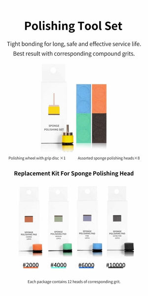 Kit de polissage à l&amp;#39;éponge DSPIAE SPP-S01 – image 2