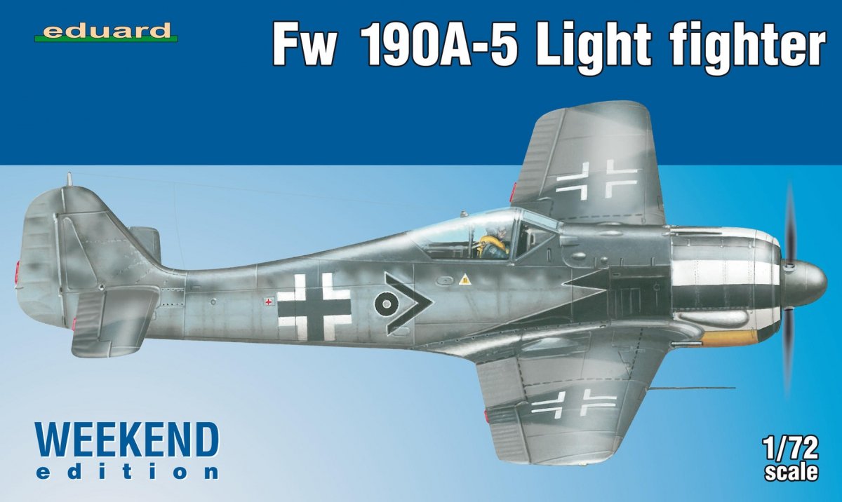 Eduard 7439 Fw 190A-5 Chasseur léger (2 canons) 1/72