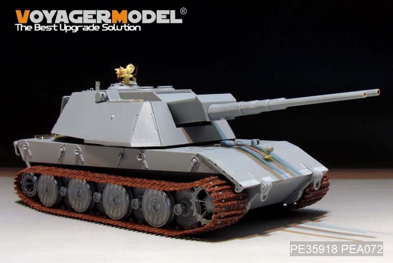 Maquette Voyager PE35918 Char super-lourd allemand E-100 de la Seconde Guerre mondiale pour AMUSING HOBBY, échelle 1/35 – image 7