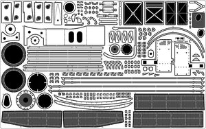 Pontos 48001F1 U-Boot Type VII C Detail up set 1/48 – zdjęcie 7