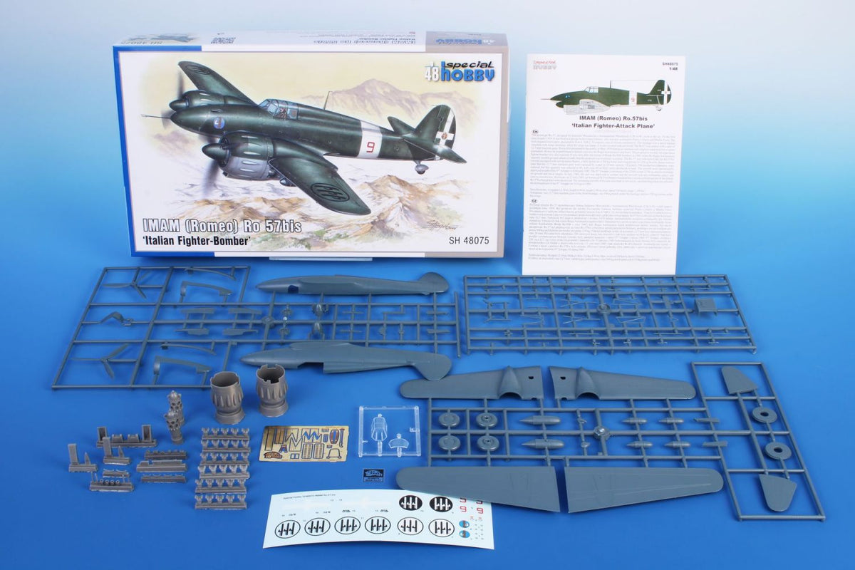 Special Hobby 48075 IMAM (Romeo) Ro 57bis 'Italian Fighter-Bomber' 1/48