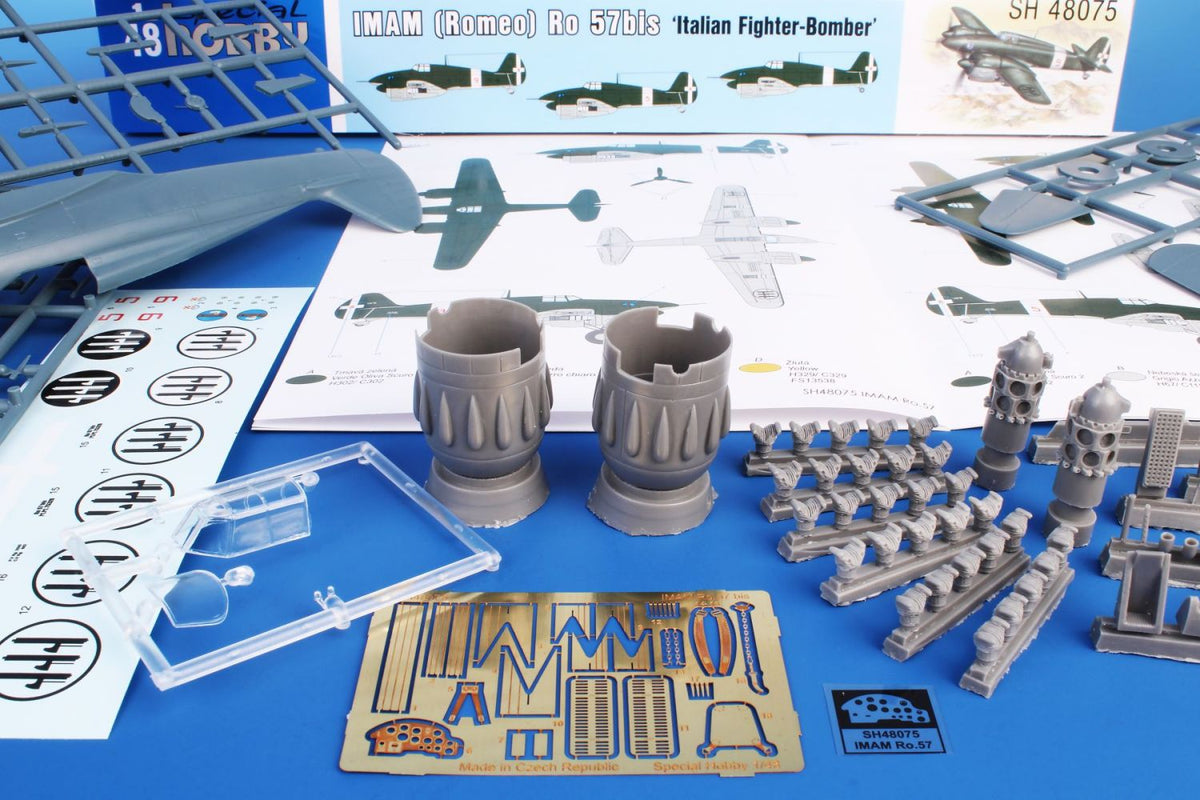 Special Hobby 48075 IMAM (Romeo) Ro 57bis « Chasseur-bombardier italien » 1/48  – image 7