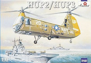 Maquette A-Model 72137 Piasecki HUP-2/HUP-3 Retriever Hélicoptère de l&amp;#39;US Navy au 1/72