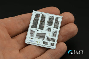 Quinta Studio QDS-48370 F-4E tardif sans DMAS Intérieur imprimé en 3D et coloré sur papier décalcomanie (Meng) (Petite version) 1/48 – Bild 4