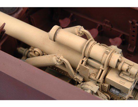 Trumpeter 01540 Geschutzwagen Tiger Grille21/210mm Mortier 18/1 L/31 (1/35) – Bild 4