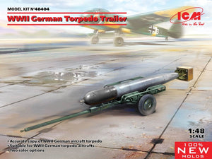 ICM 48404 Remorque à torpilles allemande de la Seconde Guerre mondiale 1/48