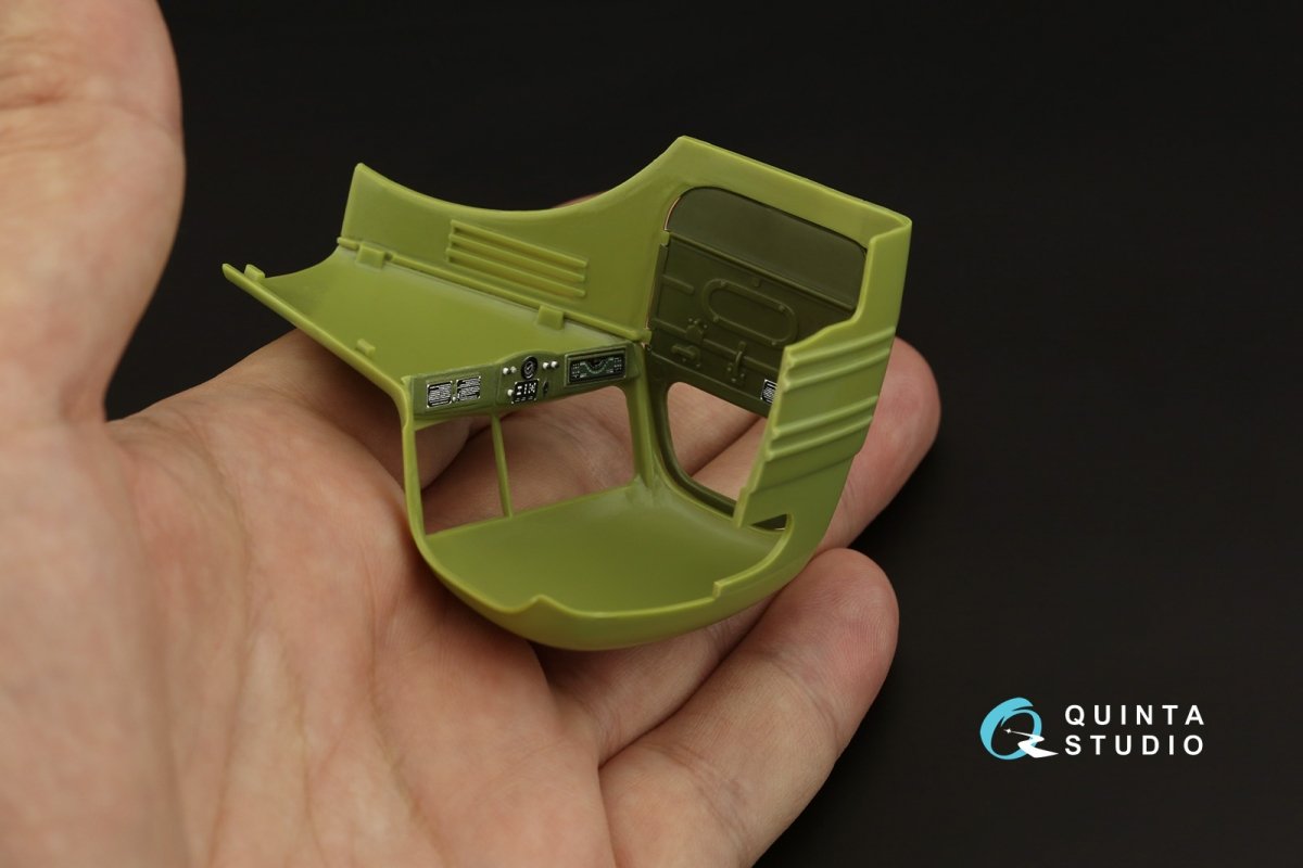 Intérieur imprimé en 3D et coloré sur papier décalcomanie (Zvezda) Quinta Studio QD35047 ZiS-151 1/35 – image 3