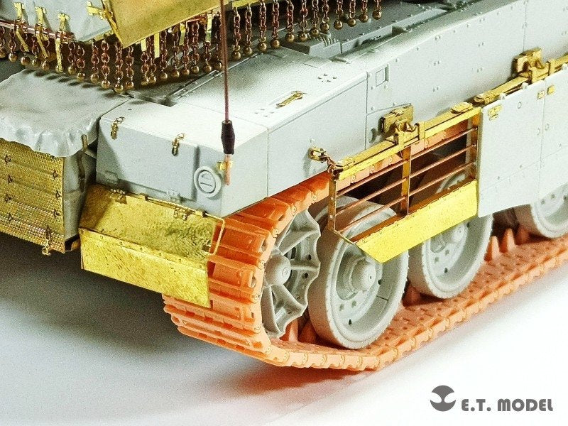Maquette ET Model P35-024 Char israélien Merkava Mk.IV Chenilles fonctionnelles (Impression 3D) 1/35  – Bild 5