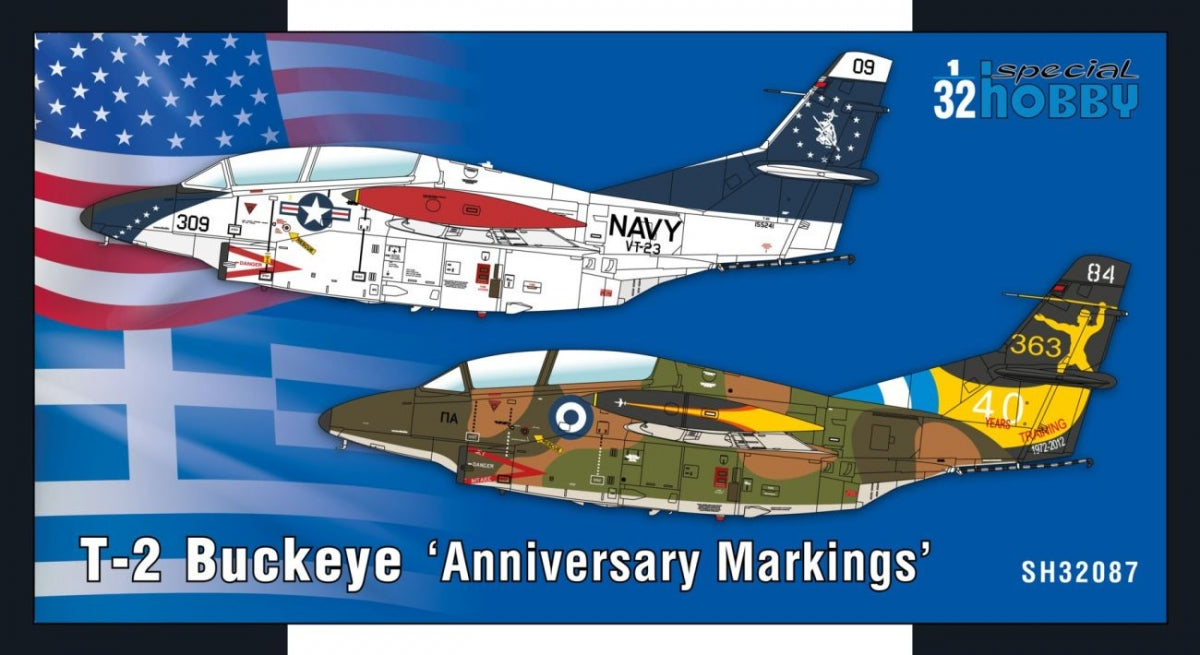 Special Hobby 32087 T-2 Buckeye Marquages ​​anniversaire 1/32