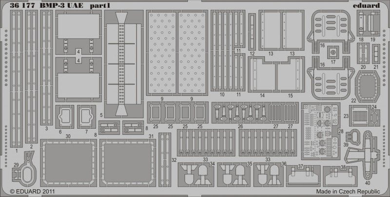 Eduard 36177 BMP-3 Émirats arabes unis 1/35 Trumpeter – image 2