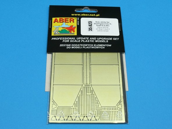 Aber 35A023 Side skirts for Sturmgeschutz III (late) (1/35) – image 3