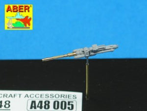 Aber A48 005 Ensemble de 2 canons pour mitrailleuses d&amp;#39;avion allemandes de 13 mm MG 131 (type ancien) (1/48) – image 3