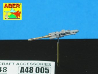 Aber A48 005 Ensemble de 2 canons pour mitrailleuses d&amp;#39;avion allemandes de 13 mm MG 131 (type ancien) (1/48) – image 3