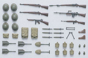 Tamiya 35206 Ensemble d&amp;#39;équipement d&amp;#39;infanterie américaine (1/35)