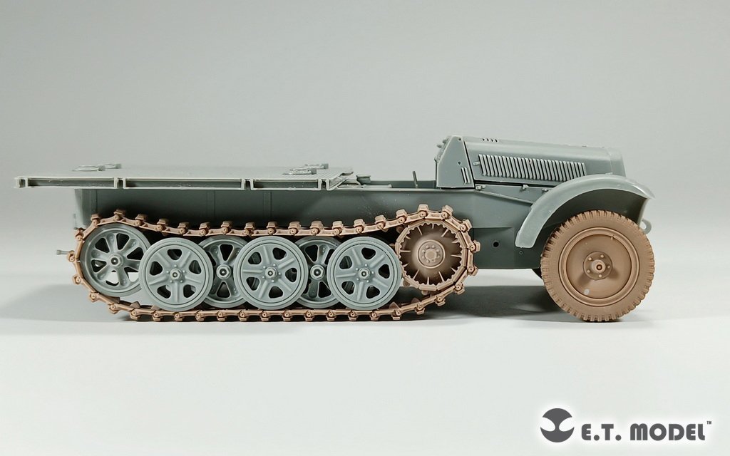 ET Model P35-124 Roues avant affaissées pour maquette Dragon au 1/35 des Sd.kfz.250/Sd.kfz.10 allemands de la Seconde Guerre mondiale  – image 7