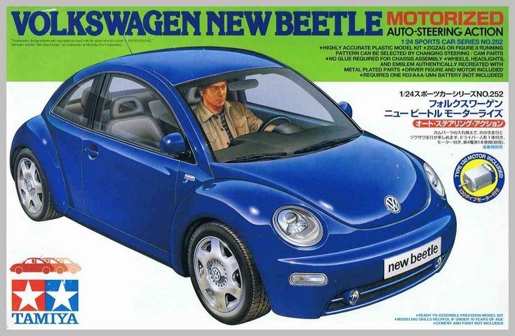 Tamiya 24252 Volkswagen New Beetle motorisée (1/24) 
