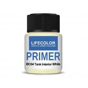 Apprêt acrylique blanc intérieur pour réservoir Lifecolor BC04, 22 ml – image 2