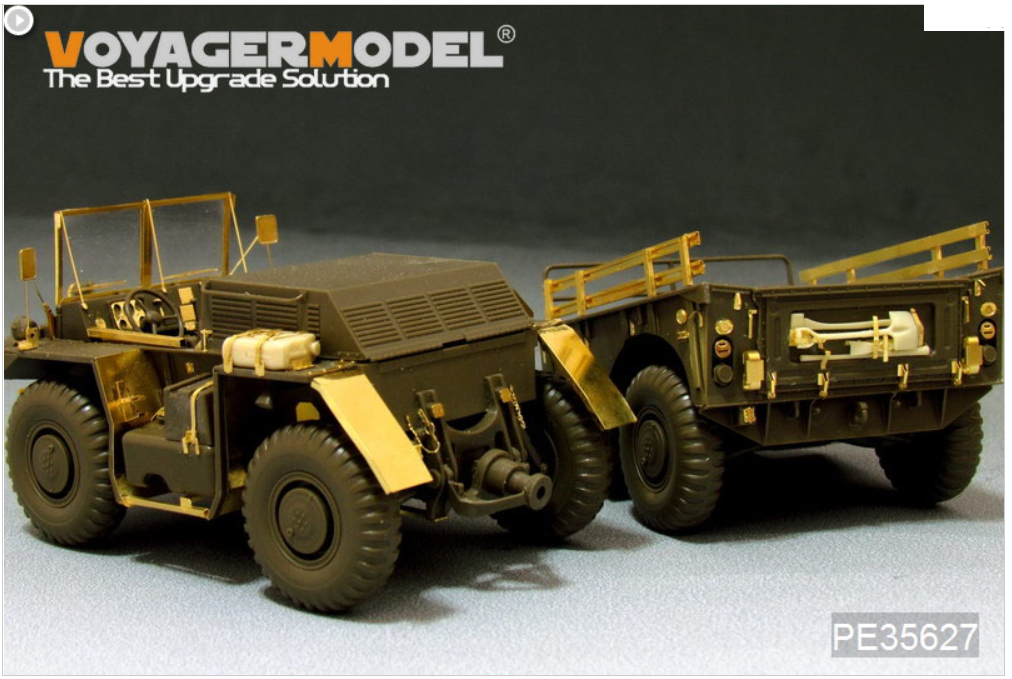 Maquette Voyager PE35627 Véhicule moderne américain M561 GAMA GOAT 6X6 pour Tamiya 35330 1/35 – image 4
