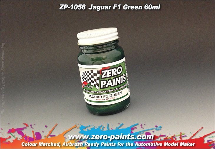Peinture Zero Paints ZP-1056 Jaguar Racing Vert F1 60 ml
