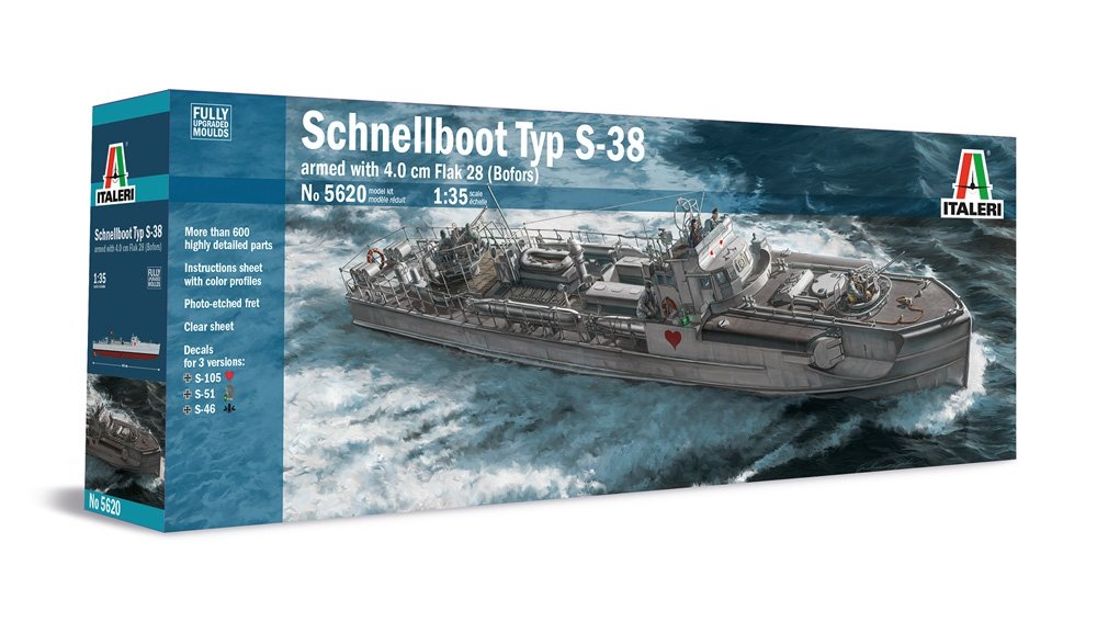 Italeri 5620 SCHNELLBOOT Type S-38 (1/35)