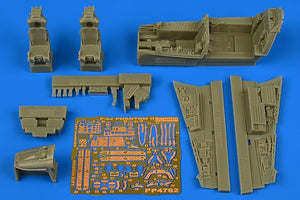 Ensemble de cockpit Aires 4762 F-4J Phantom II (version tardive) au 1/48 ZOUKEI-MURA