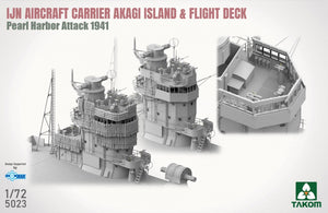 Takom 5023 Porte-avions japonais Akagi - Îlot et pont d&amp;#39;envol, attaque de Pearl Harbor 1941 1/72 – Bild 6