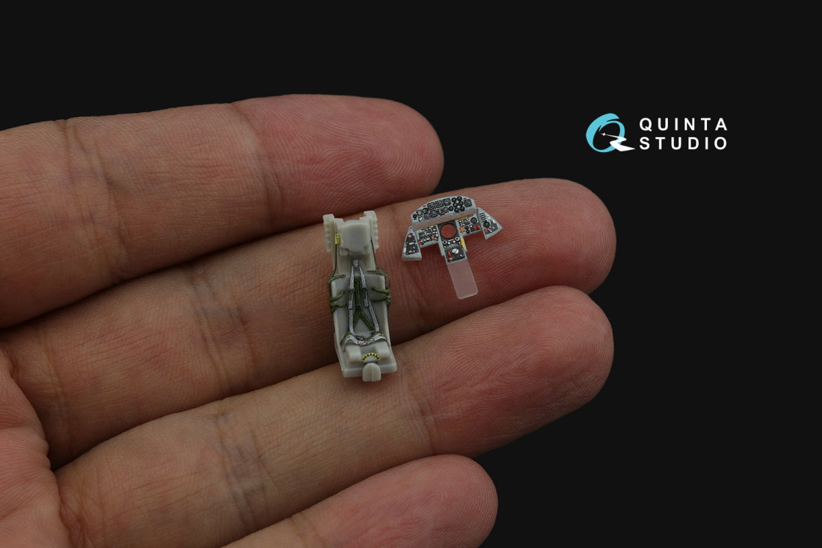 Quinta Studio QD72105 F-104J 3D-Printed &amp;amp; coloured Interior on decal paper (Hasegawa) 1/72 – zdjęcie 10
