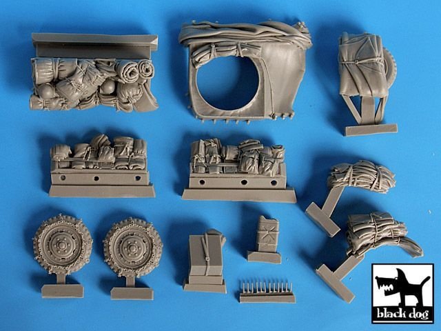 Ensemble d&amp;#39;accessoires Black Dog T35034 US M2 (grand format) 1/35 – image 6