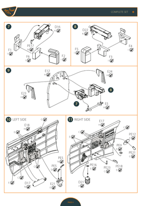 Hélice transparente ! Kit avancé CP4804 H-75N Hawk 1/48 – immagine 29