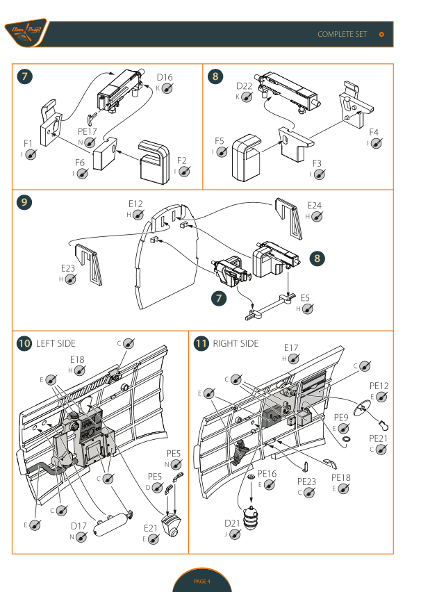 Hélice transparente ! Kit avancé CP4804 H-75N Hawk 1/48 – immagine 29