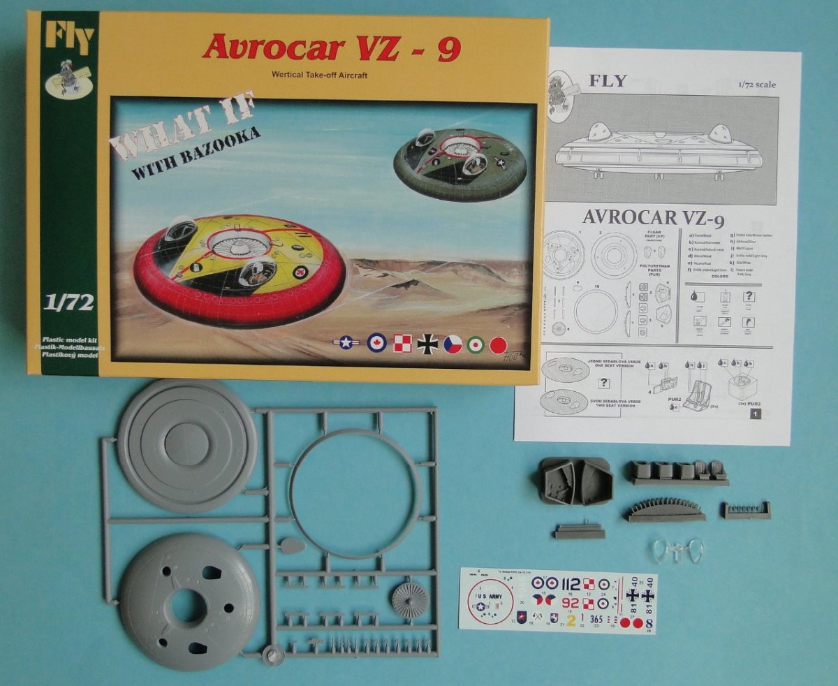 Fly 72015 Avrocar VZ - 9 1/72  – image 2