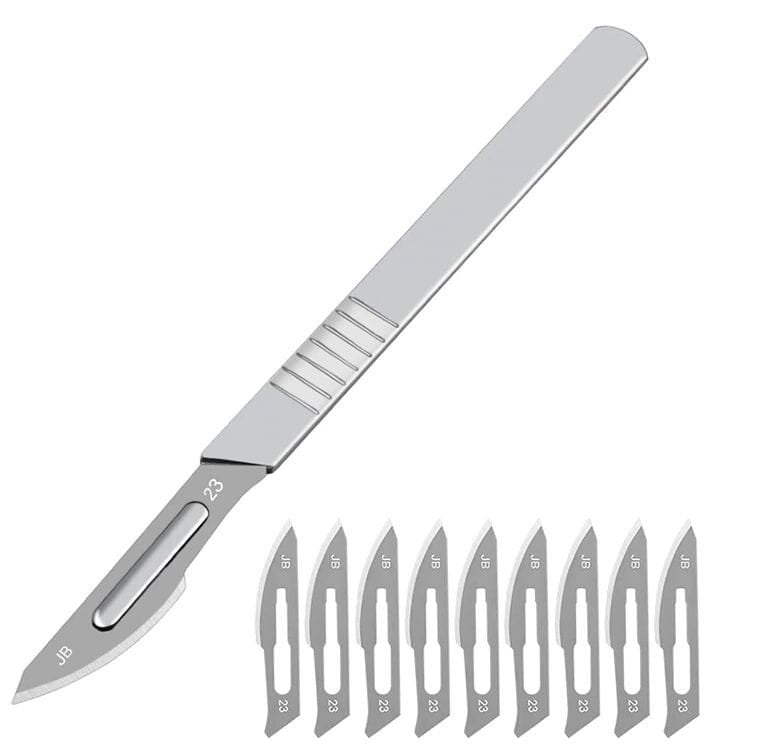 Couteau scalpel chirurgical Amazing Art 19786 (10 lames) – imagen 2